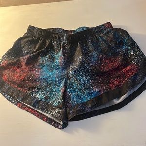 Galaxy adidas sport shorts size youth medium